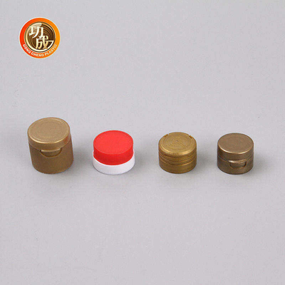 Produto comestível plástico feito sob encomenda de tampão de garrafas do molho de soja do ouro
