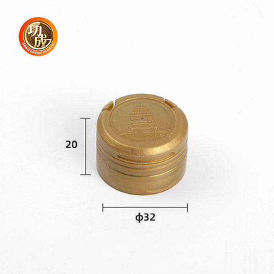 PE plástico PP Flip Top Caps plástico do tampão de garrafas do parafuso feito sob encomenda do molho de soja