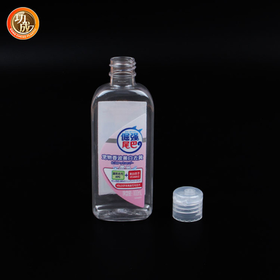 Da garrafa plástica do Sanitizer do sabão líquido garrafas vazias transparentes do Sanitizer da mão
