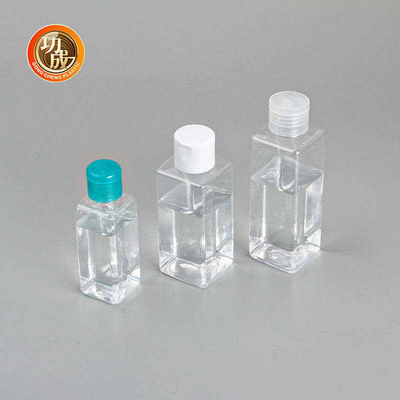 Corrente chave da garrafa plástica feita sob encomenda do Sanitizer da mão da garrafa do Sanitizer do bolso 30ML