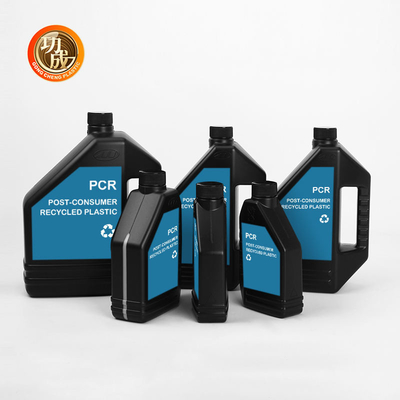 1000 ml de lubrificantes garrafa de óleo de motor PCR personalizado garrafa de plástico de óleo de motor