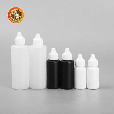 Aplicador de corante de óleo para cabelos suave garrafa de plástico 30 ml com tampa de distribuição aberta