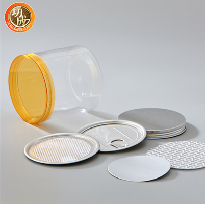 PET 100 Calibre Caramelo Biscoito Jar Boca Larga Beleza Biscoito Cozinha Jar de Alimentos