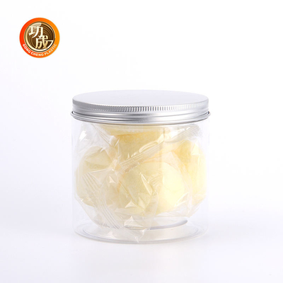 Jarro de plástico transparente de qualidade alimentar personalizado com tampa 850ml