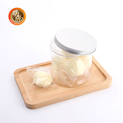 Jarro de plástico transparente de qualidade alimentar personalizado com tampa 850ml