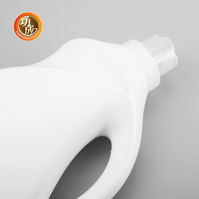 Garrafa de detergente para roupa em PE com forma concentrada para limpeza profissional