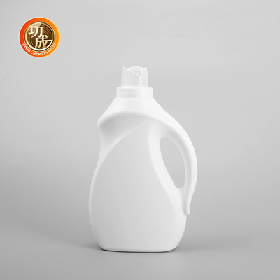 Garrafa de detergente para roupa em PE com forma concentrada para limpeza profissional