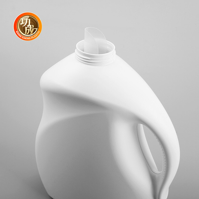 Garrafa de detergente para roupa em PE com forma concentrada para limpeza profissional