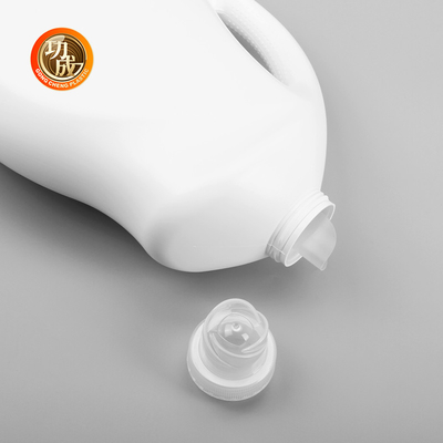 Garrafa de detergente de roupa reciclável com tampa de parafuso tipo à prova de fugas