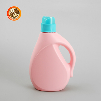 Botelha de detergente para roupa azul versátil Botelha de líquido de lavagem recarregável