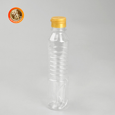 Garrafas de plástico transparente de temperos, temperos de qualidade alimentar Embalagens de 1800 ml Capacidade